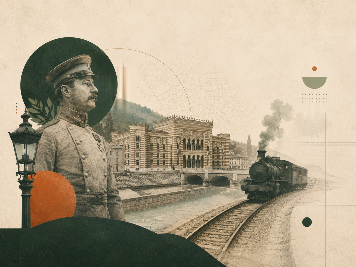 Editorial prikaz austrougarskog perioda, željeznice, arhitekture i modernizacije